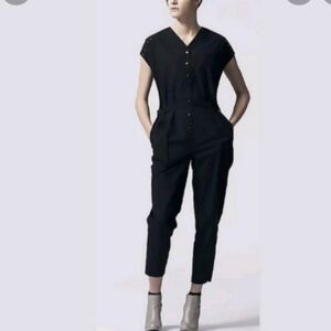Alexander McQueen Studded Utility Playsuit Jumpsuit XS